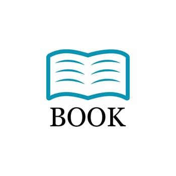 Book Logo Template vector