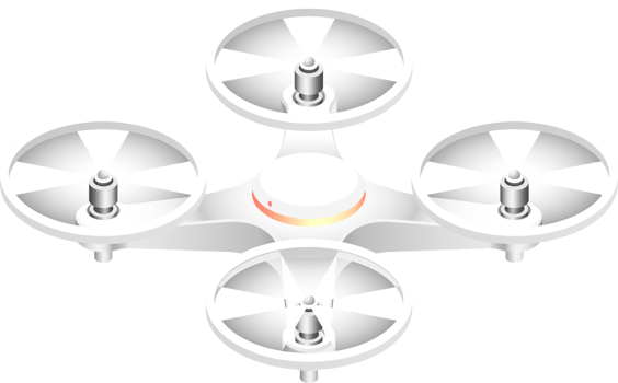 Drone technology symbol png
