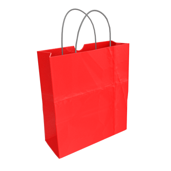 3D Rendering Of Paper Bag png