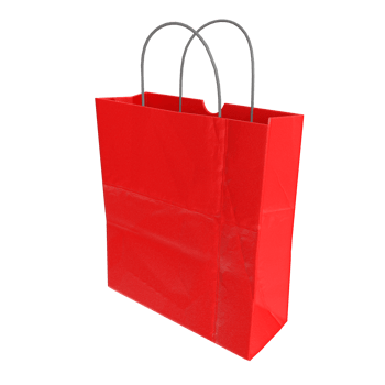 3D Rendering Of Paper Bag png