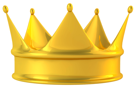 Golden crown a royal king concept png