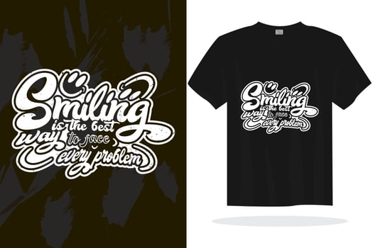 Inspirational typography lettering quotes vector t shirt design
