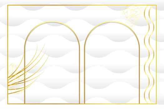 Modern luxury abstract background with golden line elements. modern gray and white background for design vector