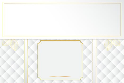 Modern luxury abstract background with golden line elements. modern gray and white background for design vector