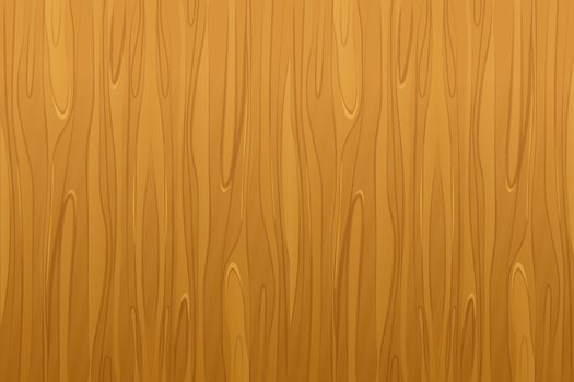 Wooden material, textured surface wood comic background in cartoon style. Wall, panel for game, ui design. Vector illustration