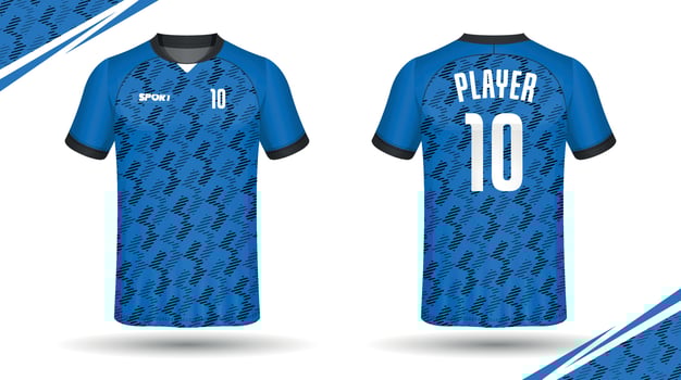 Soccer jersey design for sublimation, sport t shirt design vector