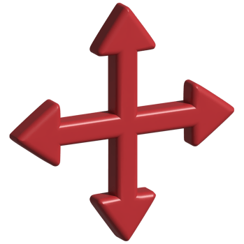 3d icon of move png