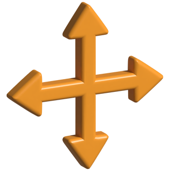 3d icon of move png
