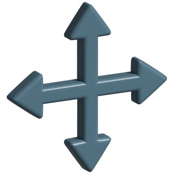 3d icon of move png