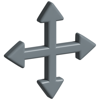3d icon of move png