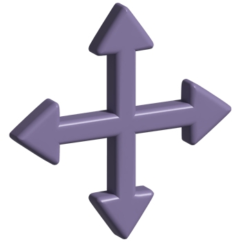 3d icon of move png