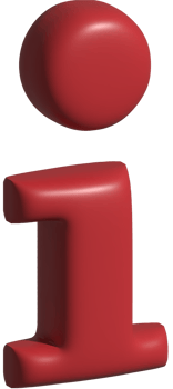 3d icon of information info help png