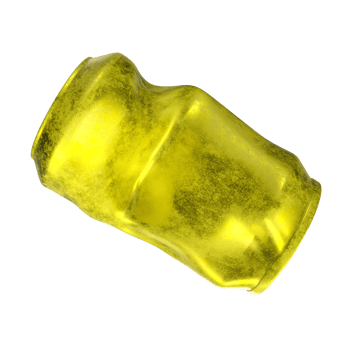 Tin can isolated on transparent png