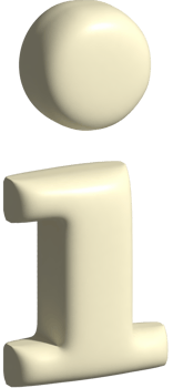 3d icon of information info help png
