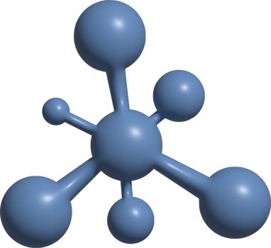 3d icon of molecule png