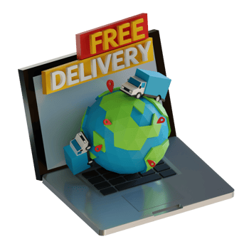 3d free delivery icon png