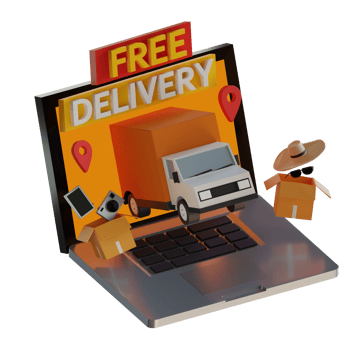 3d free delivery icon png