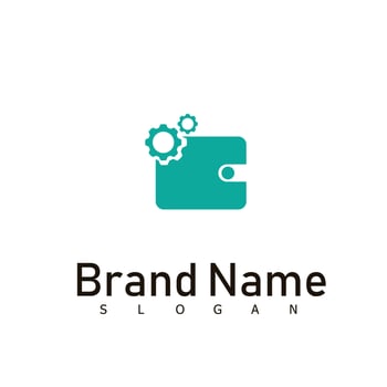 wallet pay payment digital modern vector