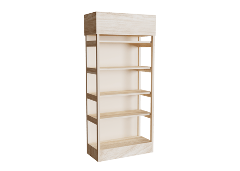 3D display stands design png