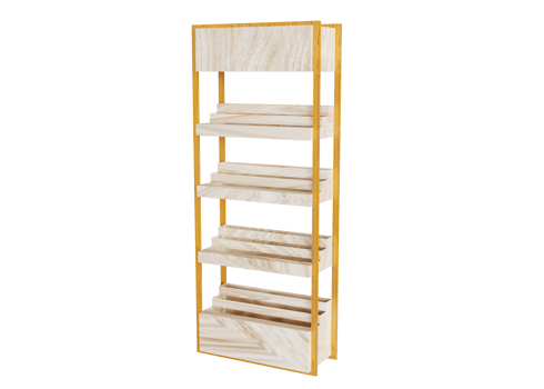 3D display stands design png