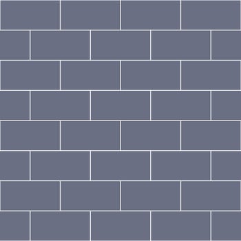 Block brick wall seamless pattern color texture background. vector