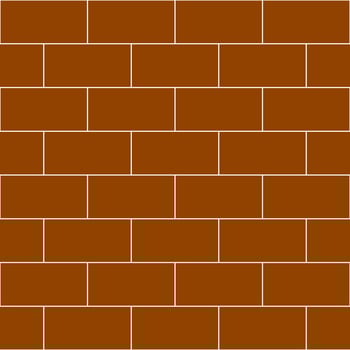 Block brick wall seamless pattern color texture background. vector
