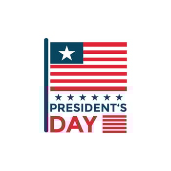 Presidents day. Vector typography, text or logo design. Can be used for sale banners, greeting cards, gifts etc.