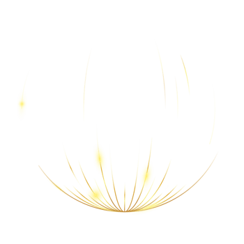 globe golden neon light png