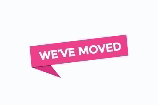 we've moved button vectors.sign label speech bubble we've moved vector