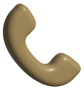 3d icon of call png