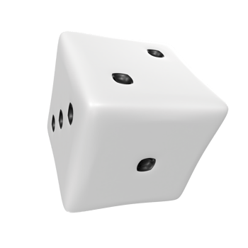 Dice isolated on transparent png
