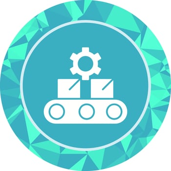 Conveyor Belt Vector Icon