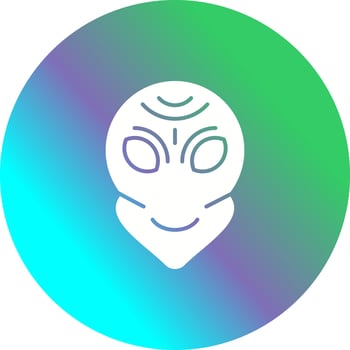 Alien Vector Icon