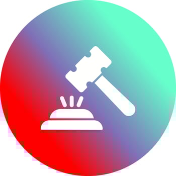 Gavel Vector Icon