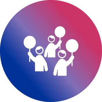 Protest Vector Icon