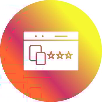Unique Website Promotion Vector Icon