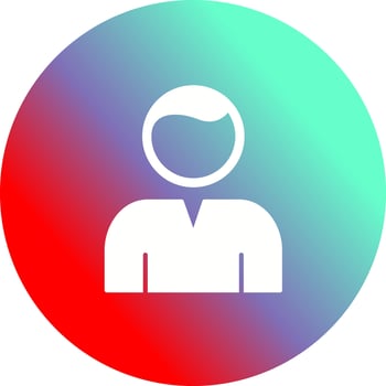 Unique User Vector Icon