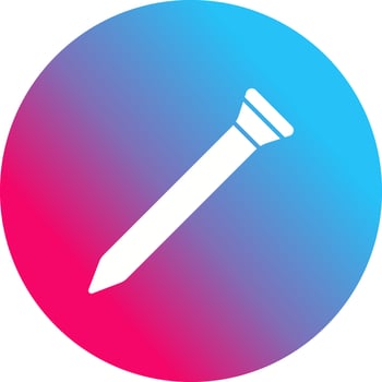 Nail Vector Icon