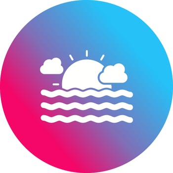 Sea Vector Icon