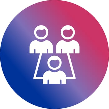 Connected Users Unique Vector Icon