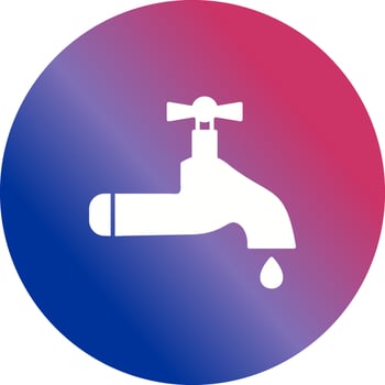 Water Tap Vector Icon