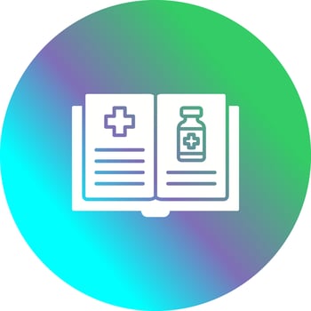 Medical Book Vector Icon