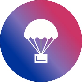 Parachute Vector Icon