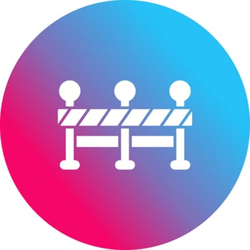 Roadblock Vector Icon