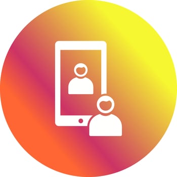 Video Call Unique Vector Icon