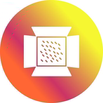 Unique Lights Vector Icon