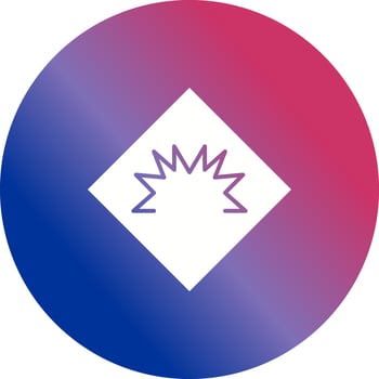Danger of Welding Flash Vector Icon