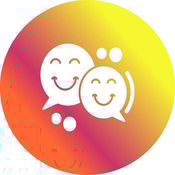Chatting Vector Icon