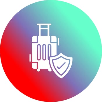 Travel Insurance Vector Icon