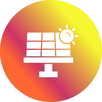Solar Energy Vector Icon